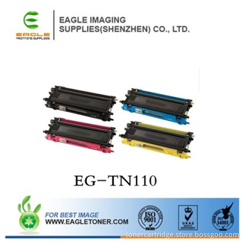 Color Toner Cartridge for Brother Tn110k/C/Y/M